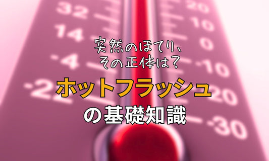 突然のほてり、その正体は？ ホットフラッシュの基礎知識