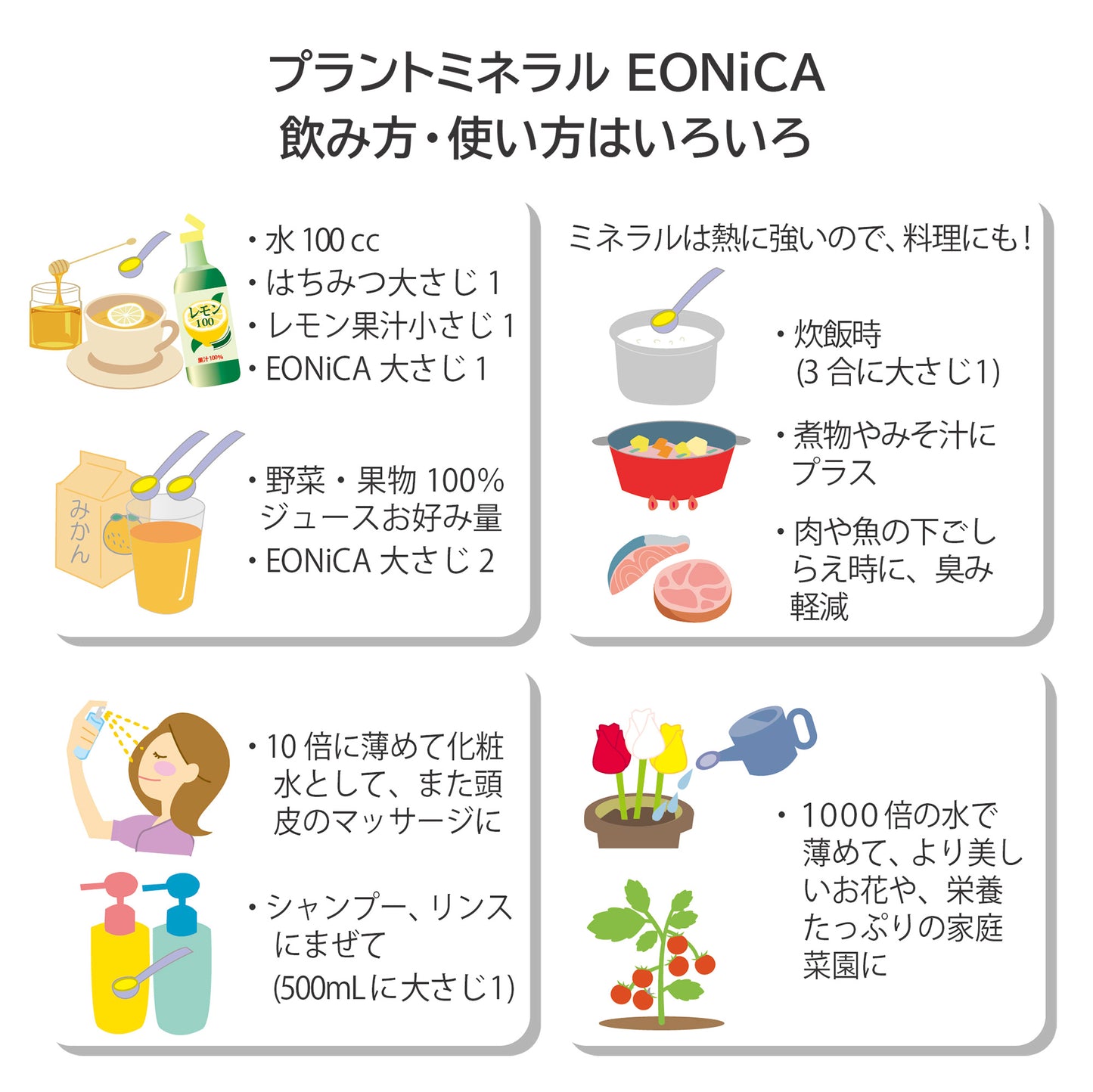 EONiCA プラントミネラル 360mL